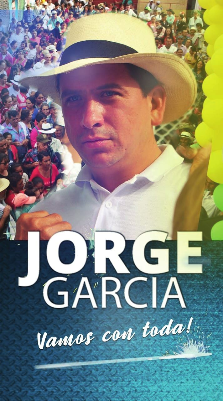 Pieza de campaña 'Jorge García, vamos con toda'