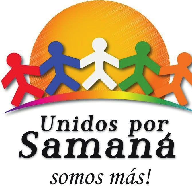 Logotipo 'Unidos por Samaná, somos más'