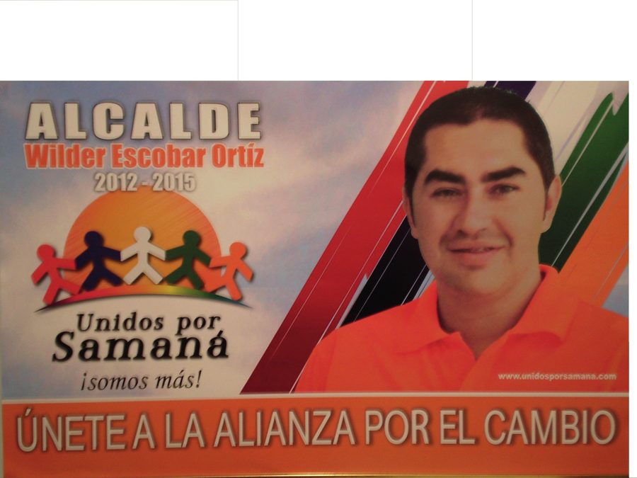 Pieza de campaña 'Alcalde Wilder Escobar Ortiz, Unidos por Samaná'